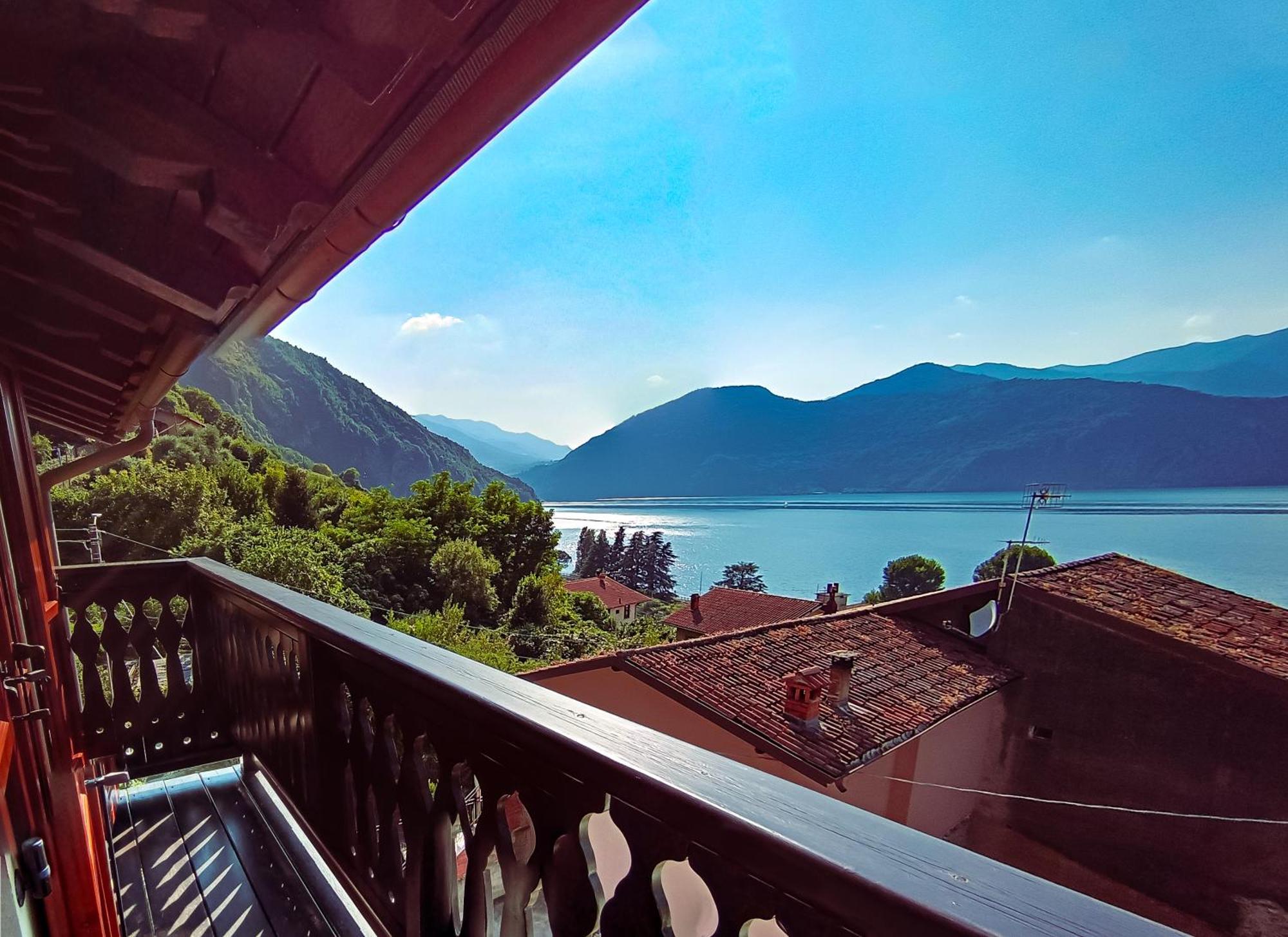 La Casa Sulla Roccia Otel Pisogne Dış mekan fotoğraf